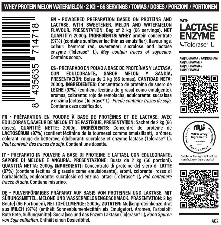 100% whey protein - 2kg Melância da LifePRO 3/6