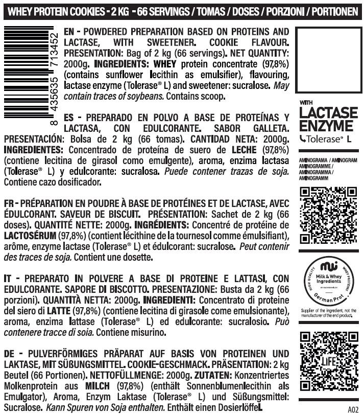 LIFE PRO WHEY 2KG - Proteína de Suero y Crecimiento Muscular 3/6