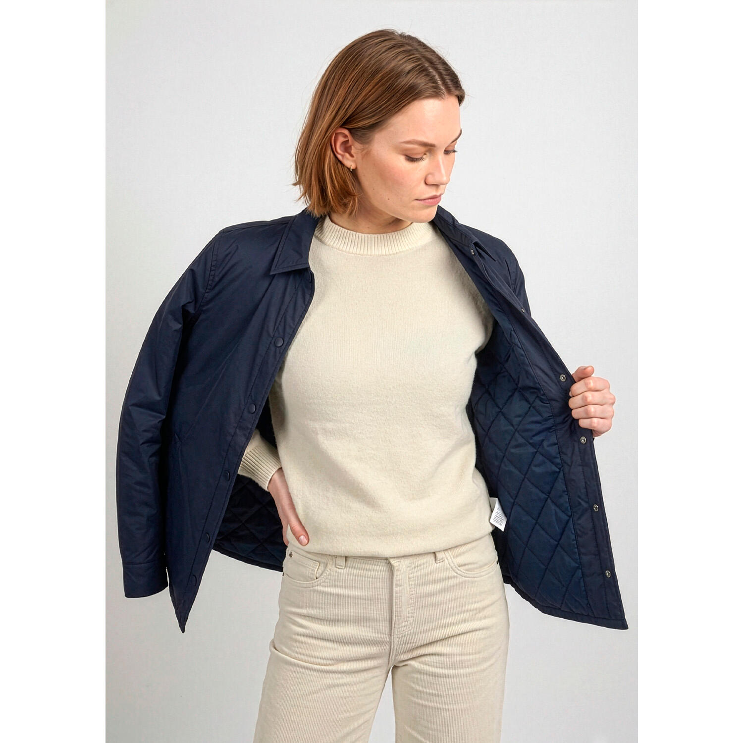 Giacca Overshirt Impermeabile Donna 4/7