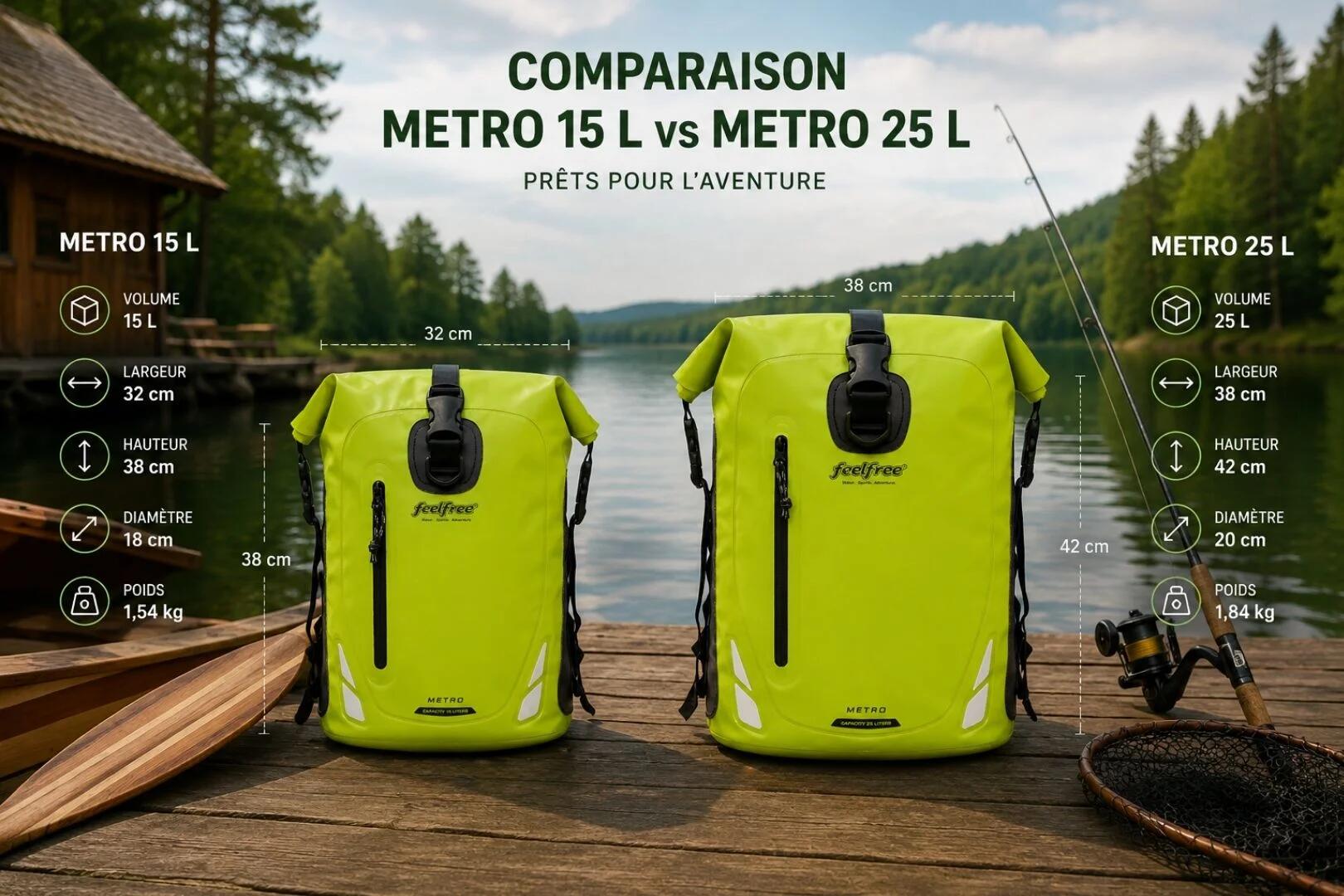 Waterdichte rugzak Métro 15L 3/7