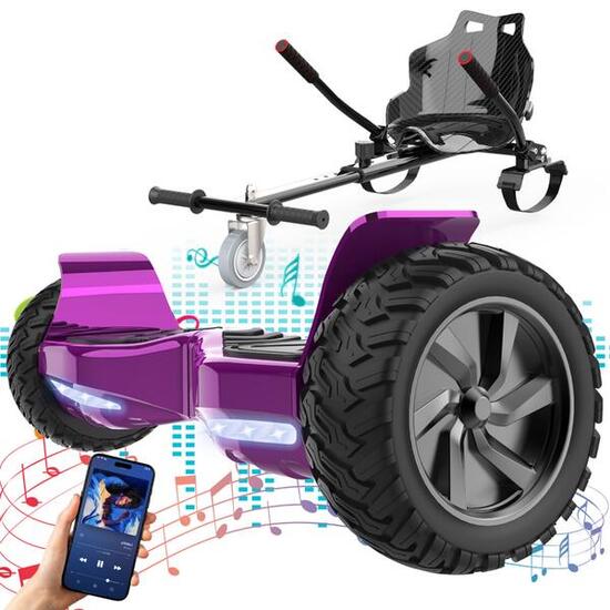 Hoverboards avec Go-Kart 8.5 Pouces, Bluetooth RCB-HY-A16