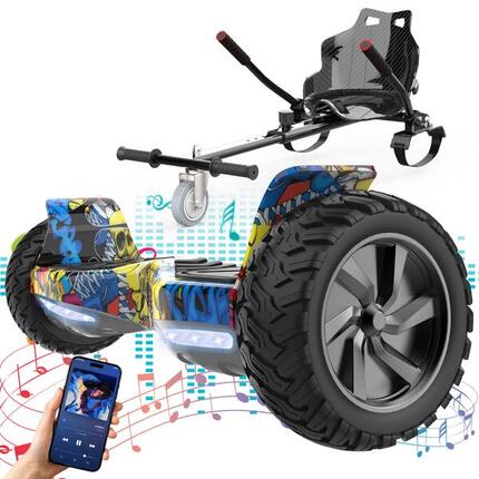 Hoverboards avec Go-Kart 8.5 Pouces, Bluetooth RCB-HY-A16