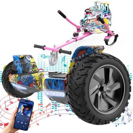 Hoverboards avec Go-Kart 8.5 Pouces, Bluetooth RCB-HY-A16
