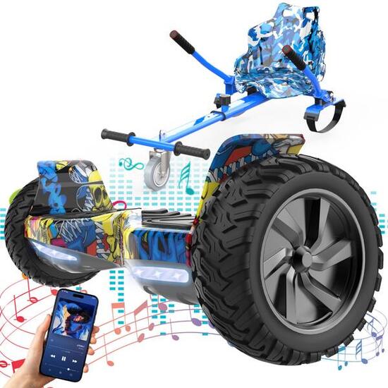Hoverboards avec Go-Kart 8.5 Pouces, Bluetooth RCB-HY-A16