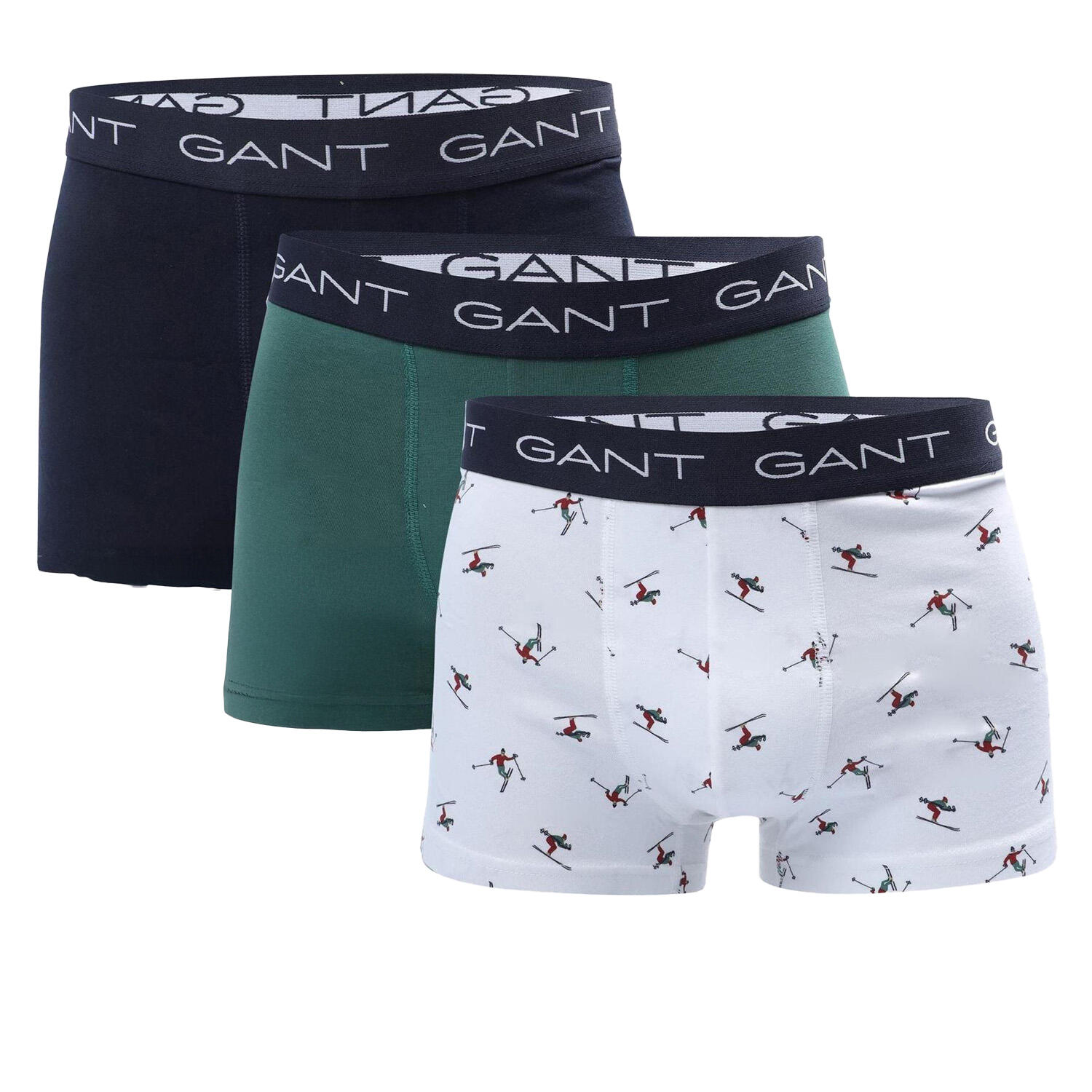 Gant Mens Logo Boxer Shorts (Pack of 3)