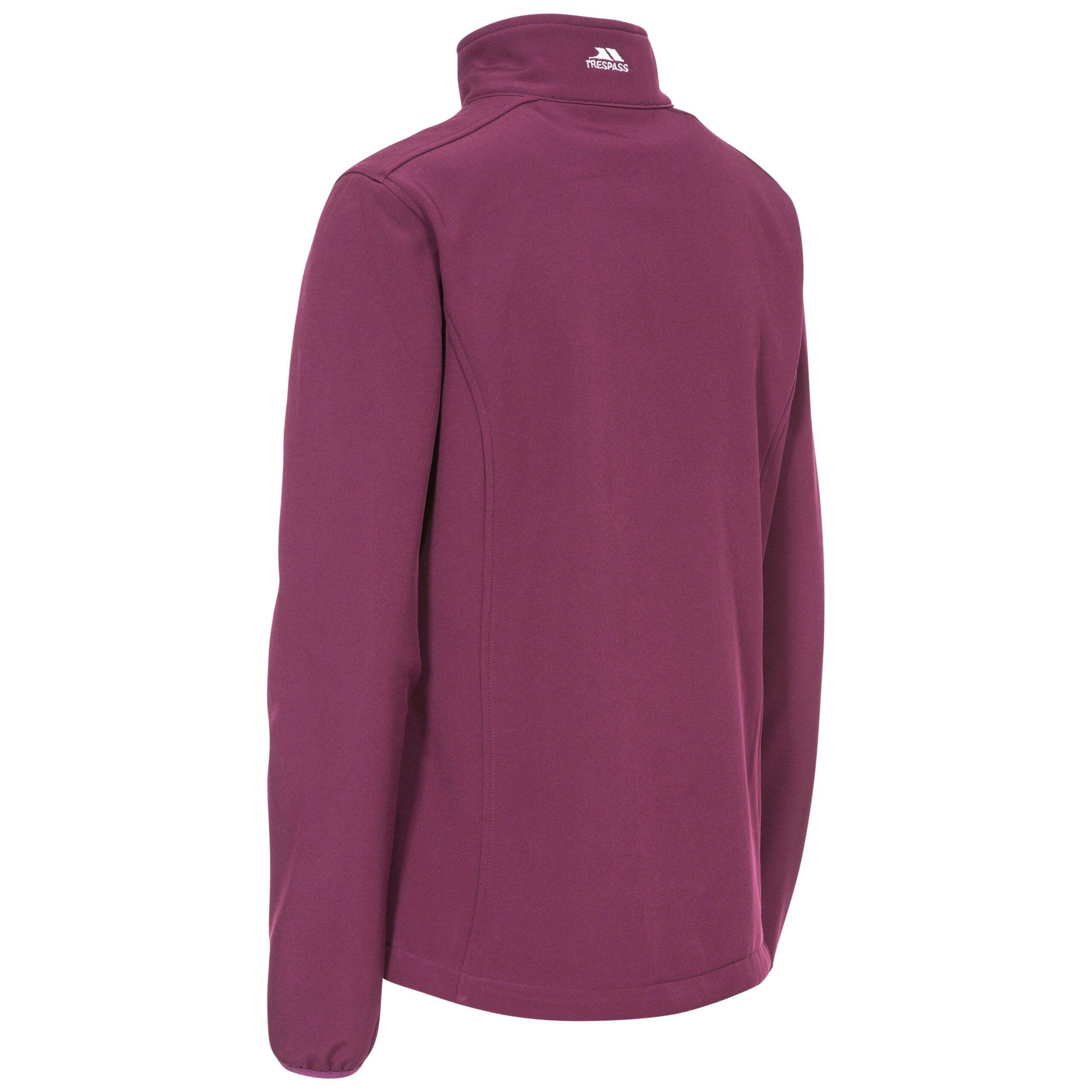 Womens/Ladies Meena Softshell Jacket (Potent Purple) 2/4