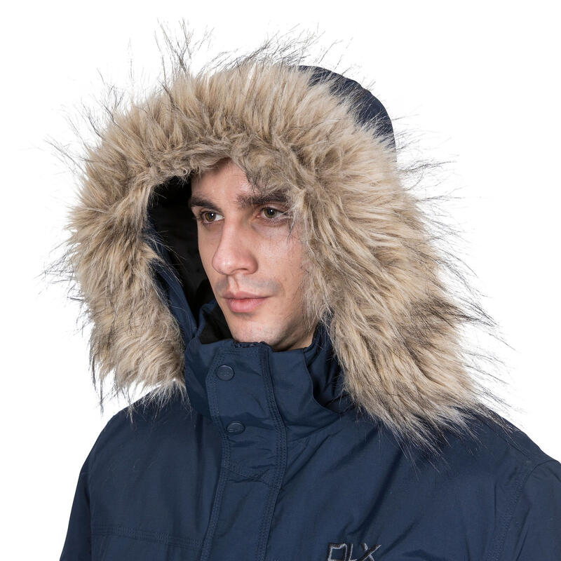 Cazadora / Abrigo parka impermeable Modelo Highland hobmre caballero Azul Marino