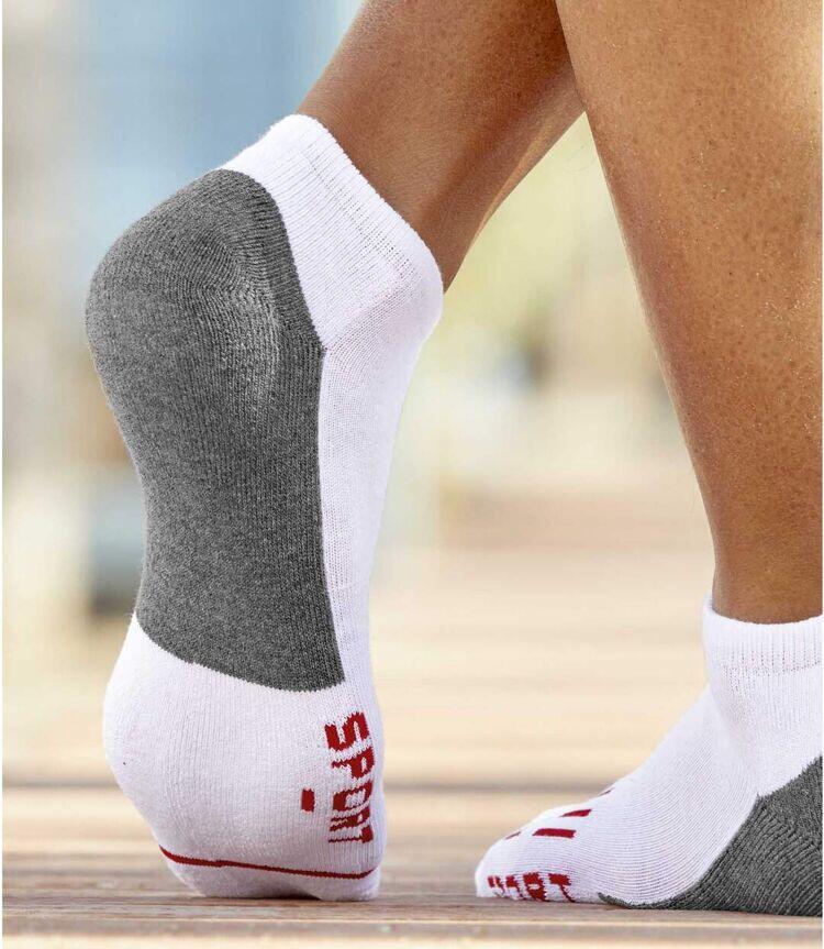 Lot de 4 Paires de Socquettes Sport 2/3