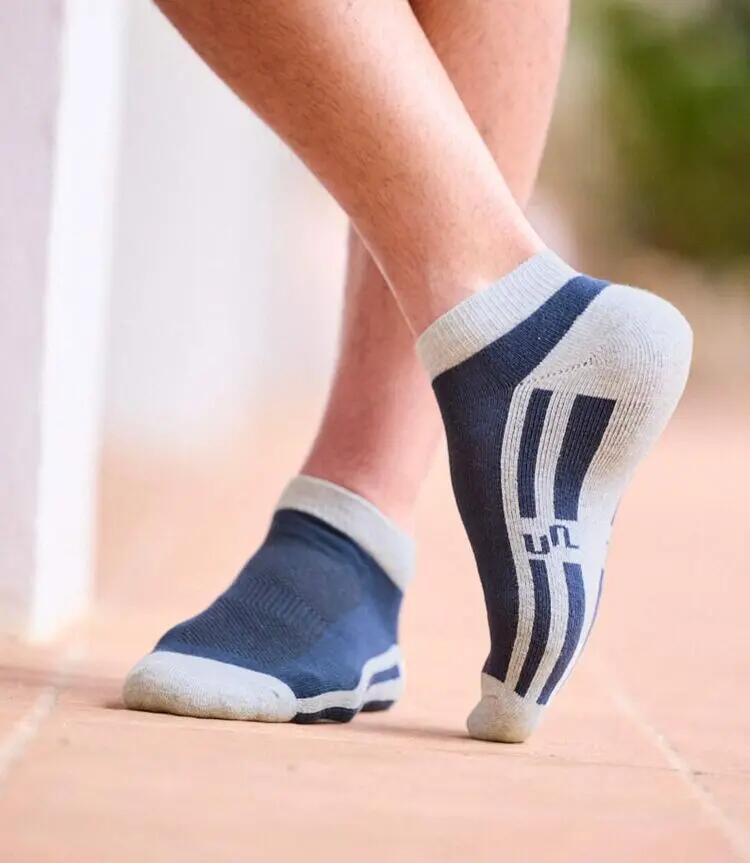 Lot de 4 Socquettes Sport Bicolores 2/6