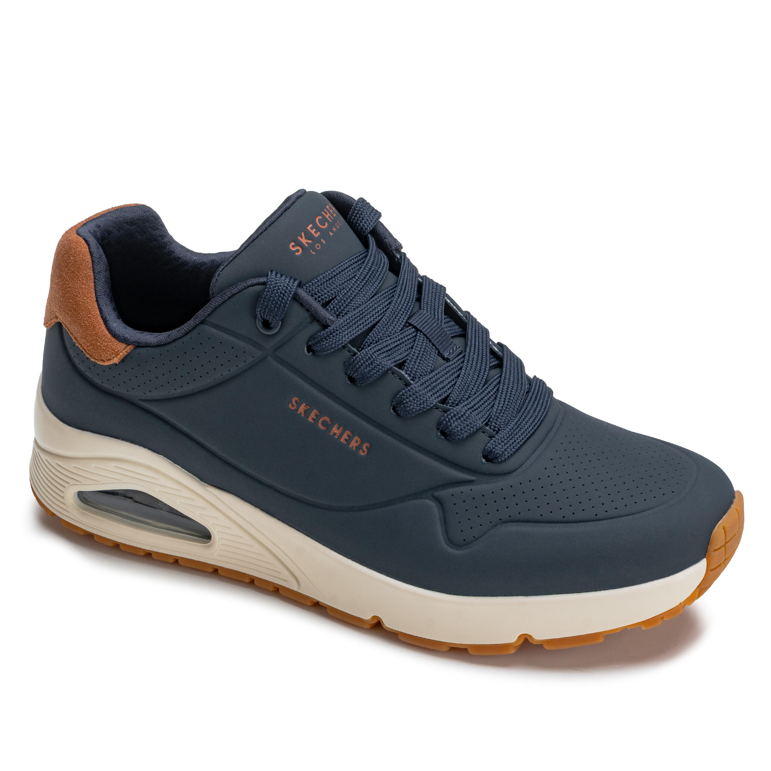 Chaussures Lifestyle Skechers Uno Suited On Air Marine Homme 5/5