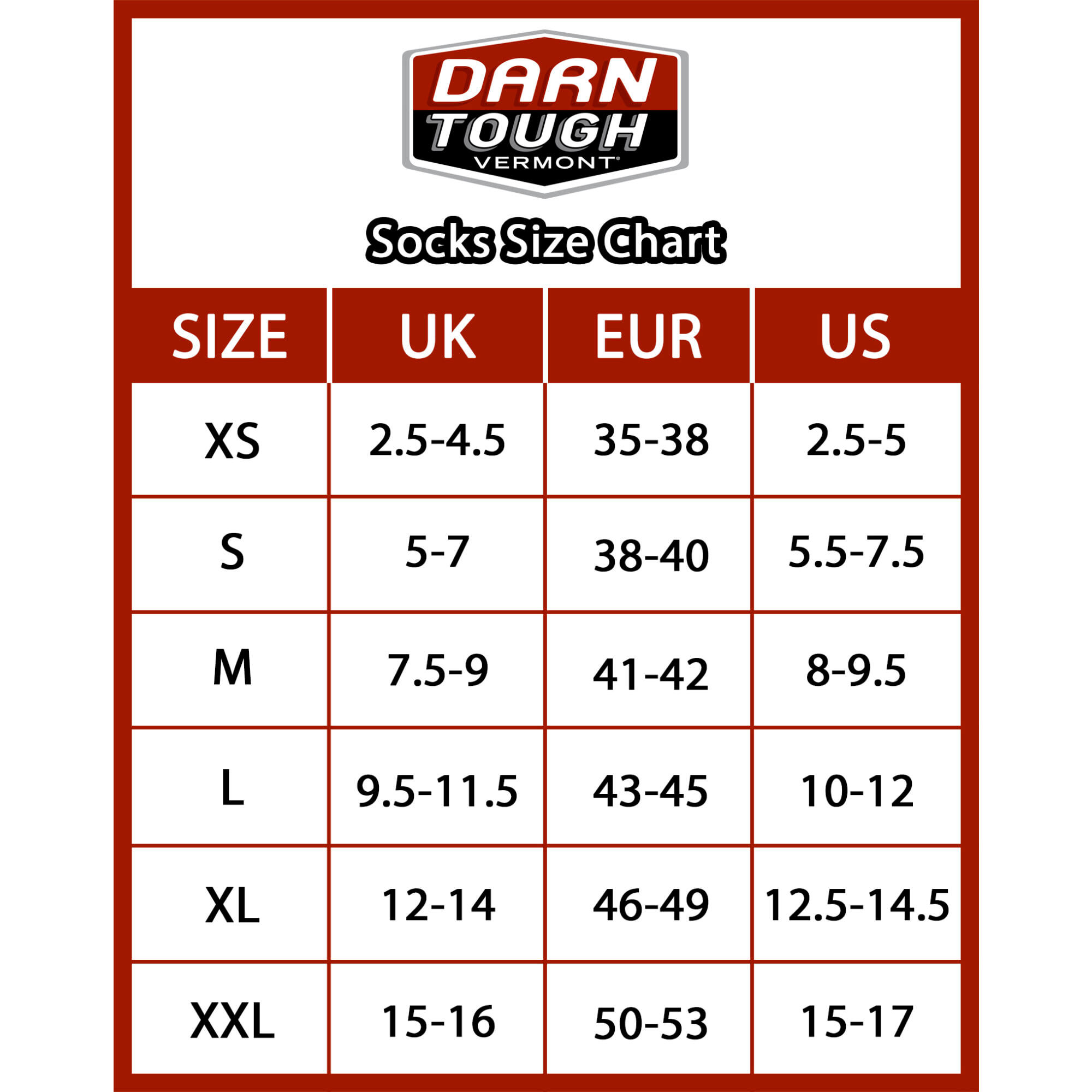 Darn Tough - Herren Merinowolle Crew-Wandersocken - Anti-Blasen Trekking-Socken 6/7