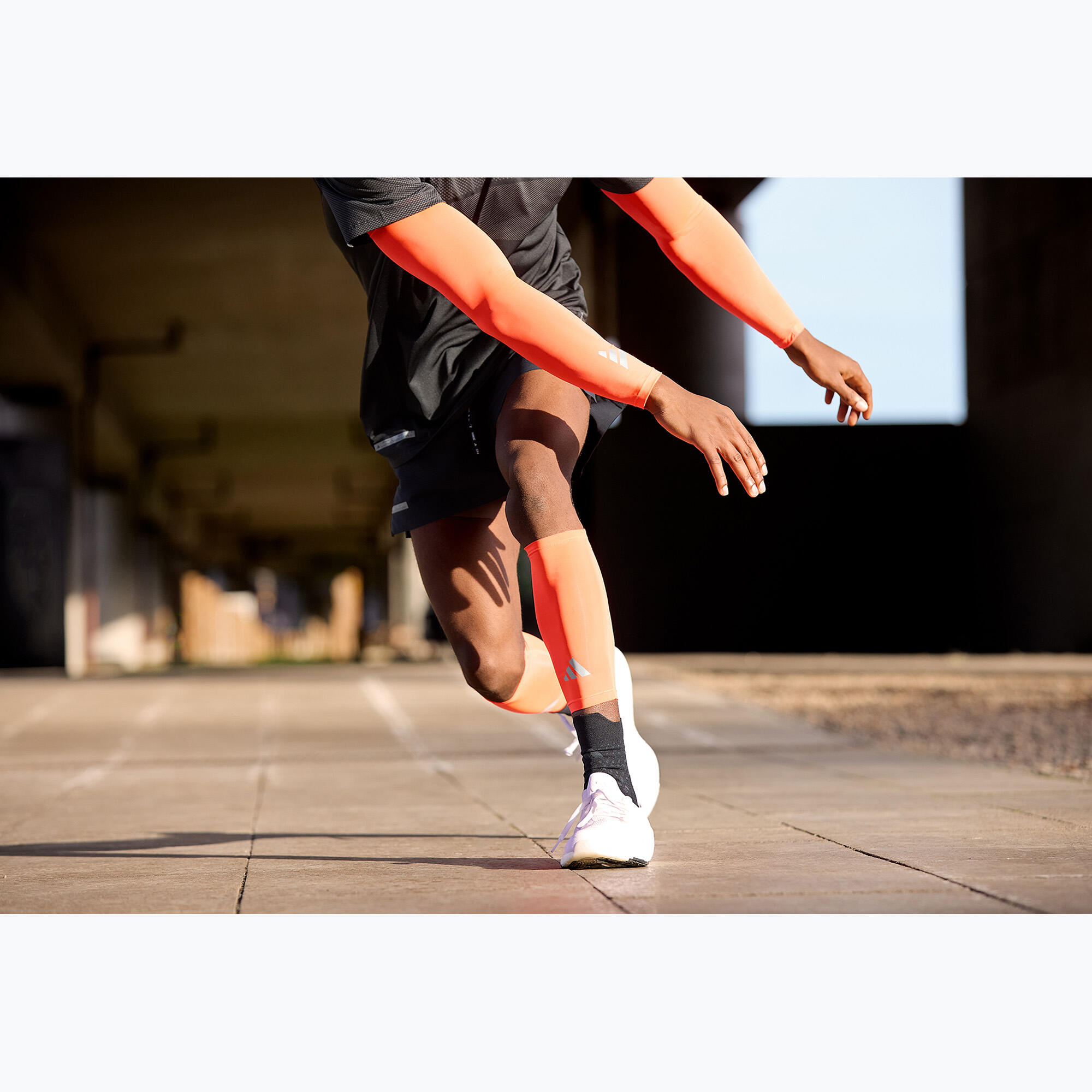 Adidas – Compressiekousen – Rood 7/7