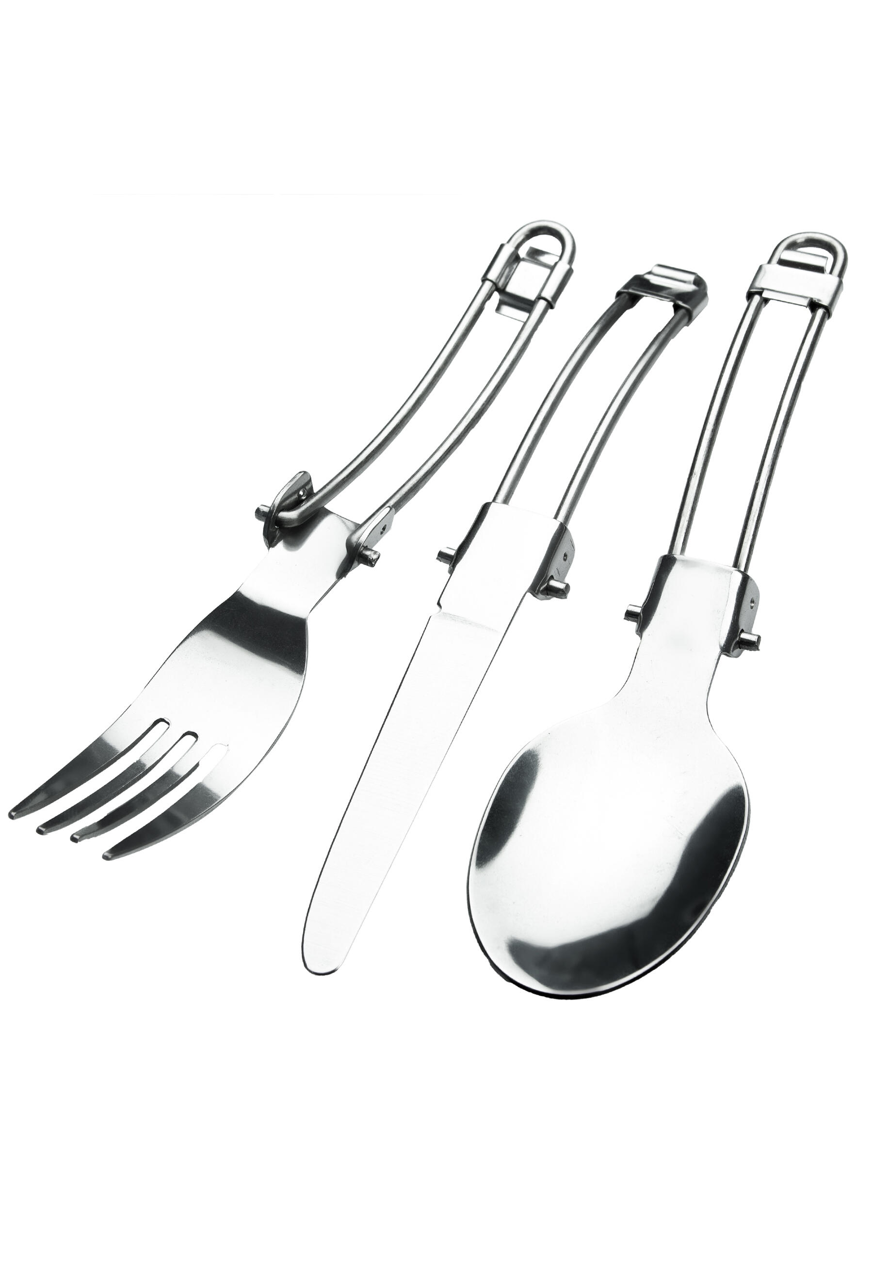 Gavetta da campeggio, tazze e posate | Set di stoviglie escursionismo 5/7