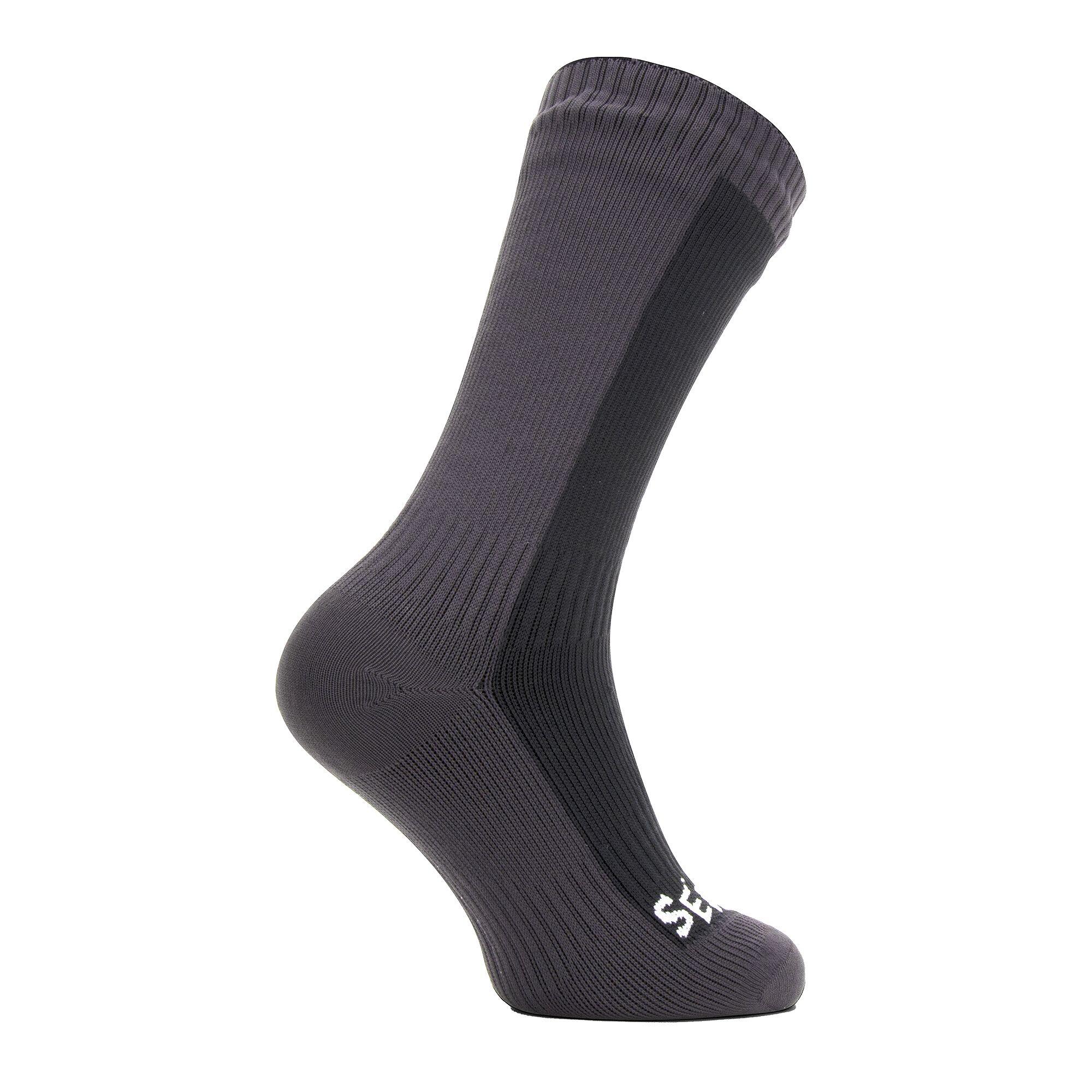 1 Pack Mens Ladies Insulated Waterproof Mid Socks for Cold Weather 3/4