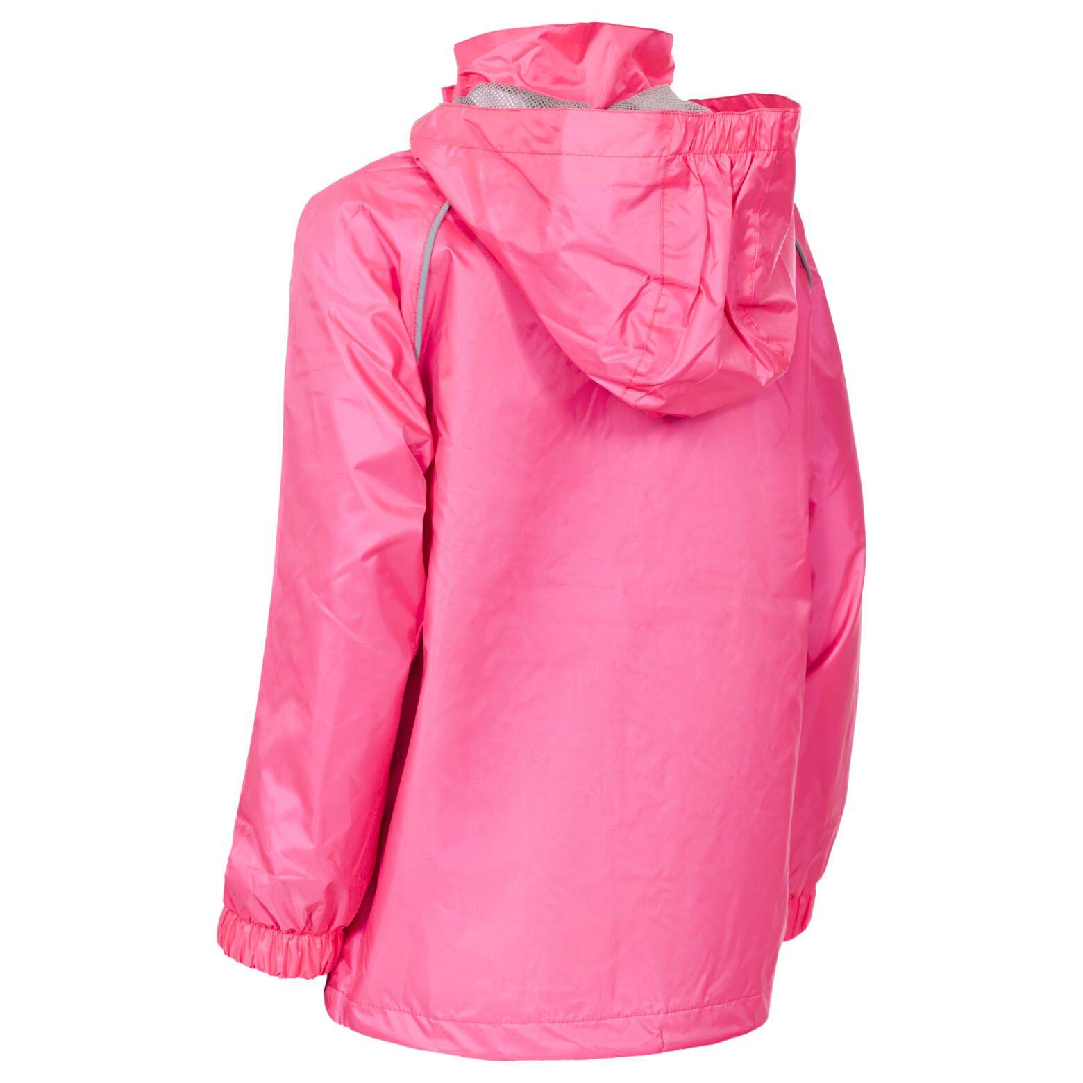 Children's NEELY II waterproof jacket (Fuchsia)