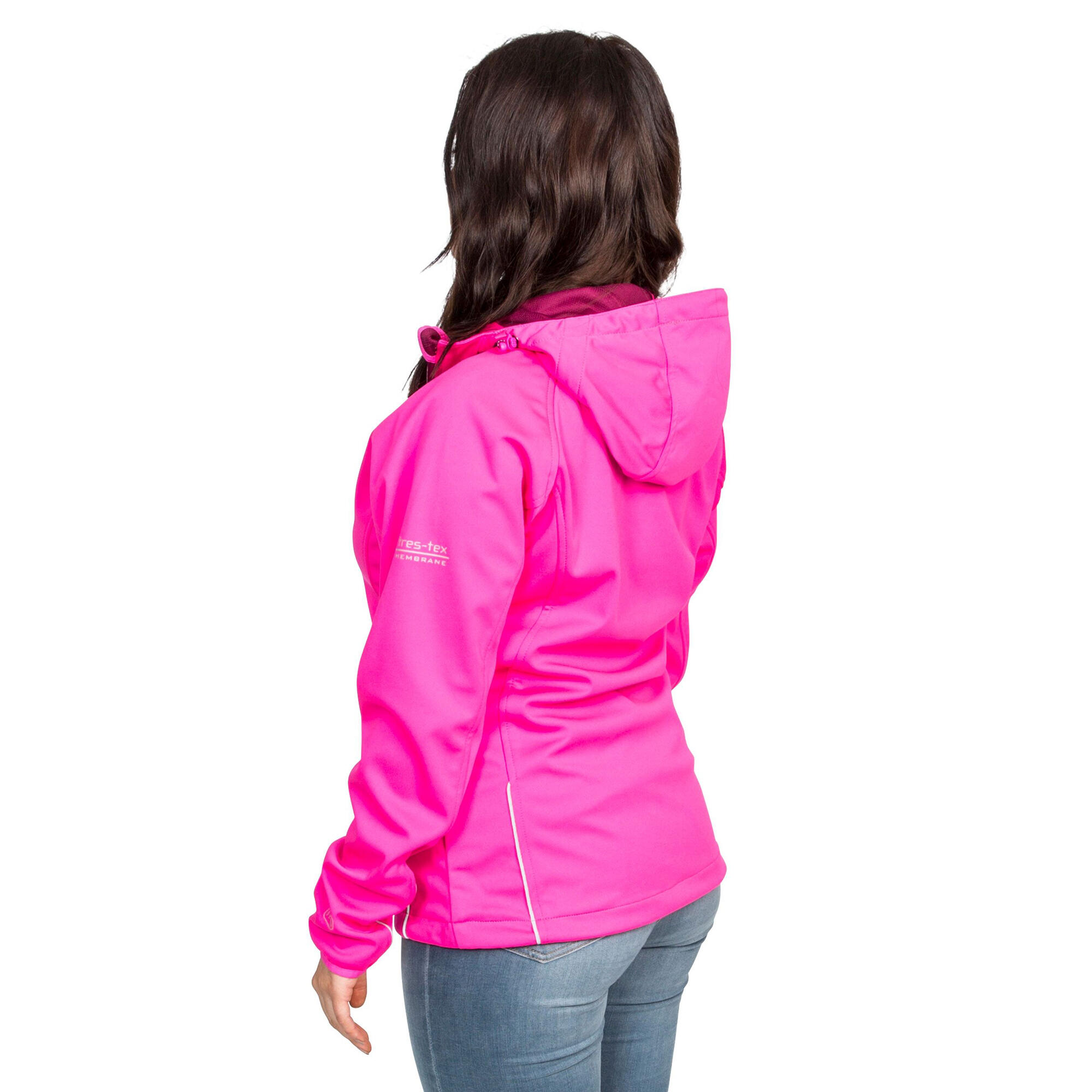 Softshelljacke Sisely, wasserdicht Damen Pink 4/5