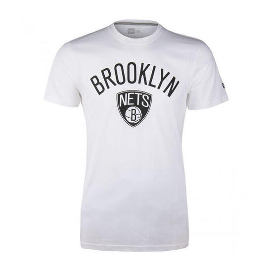 Wit T-shirt Brooklyn Nets