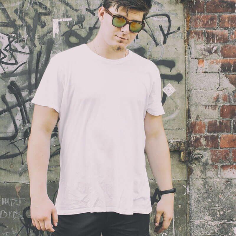 Mil-Tec Herren T-Shirt Weiß Kurzarm 2/2