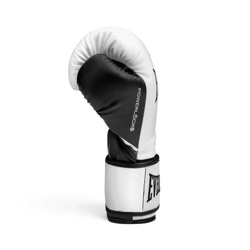 Everlast P00004005-WH/BK Powerlock OG Boks Eldiveni 14 Oz