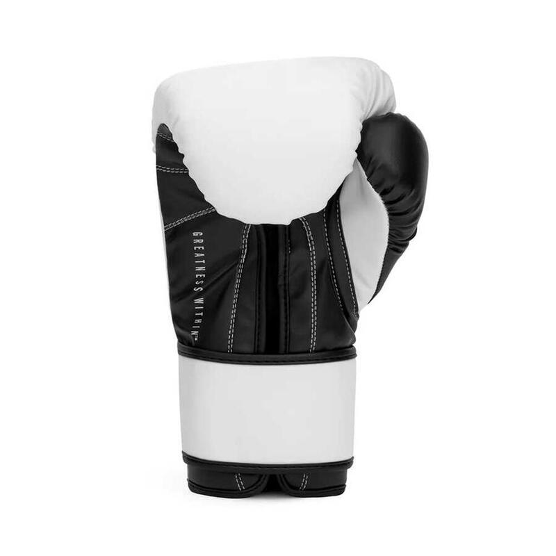 Everlast P00004005-WH/BK Powerlock OG Boks Eldiveni 14 Oz