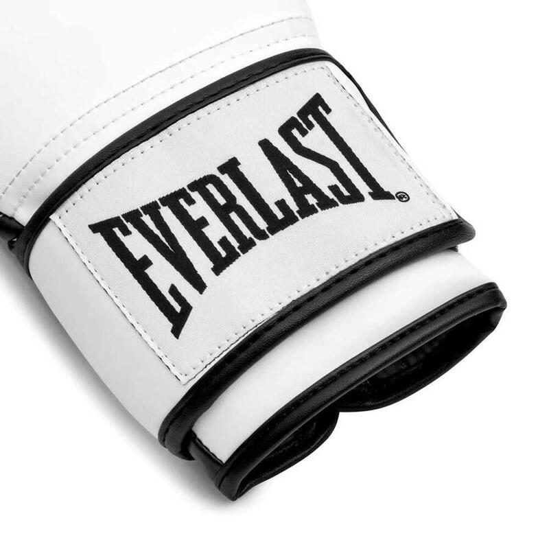Everlast P00004005-WH/BK Powerlock OG Boks Eldiveni 14 Oz