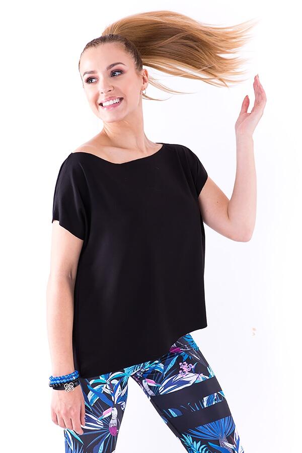 Bluza na fitness damska 2skin SENSUAL BLACK 3/3