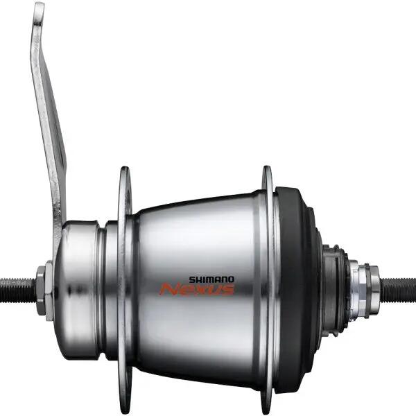 Shimano Nexus 7 Speed Gear Hub with Coaster Brake - 36 Holes - Silver