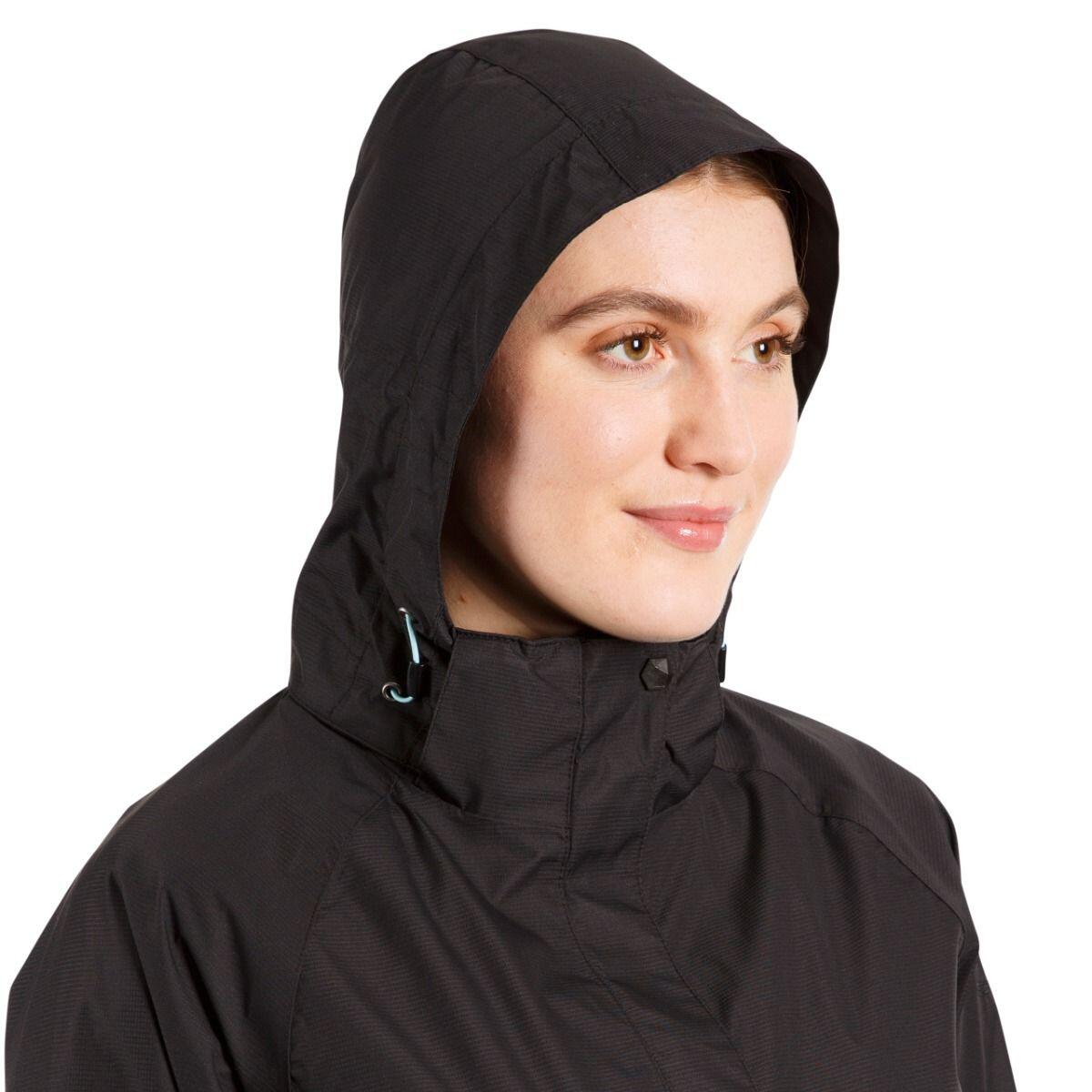 Women's REVIEW waterproof jacket (Black)