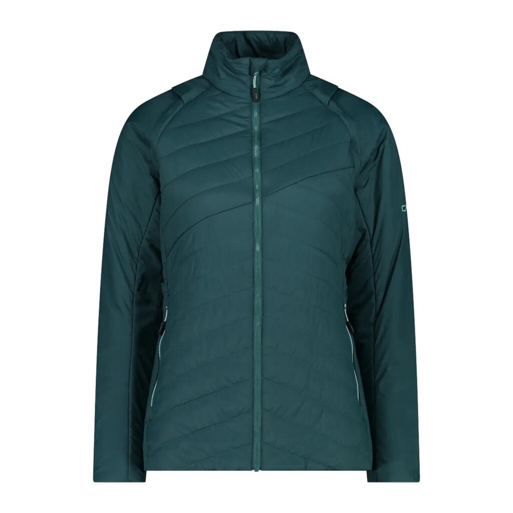 Women's padded jacket with detachable sleeves CMP