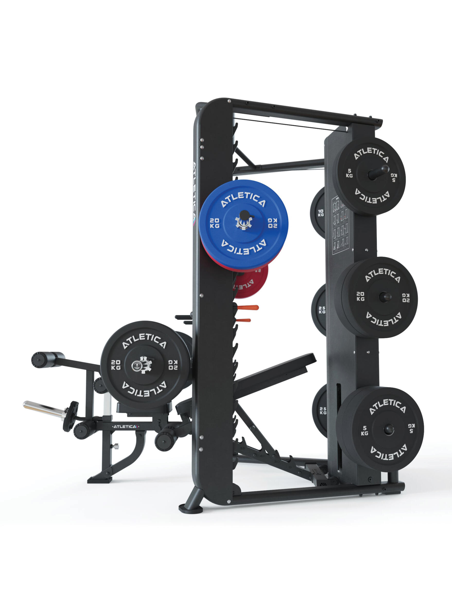 DarkStar | SET mit B2 LegMaster & 70kg Bumper Plates 2/7