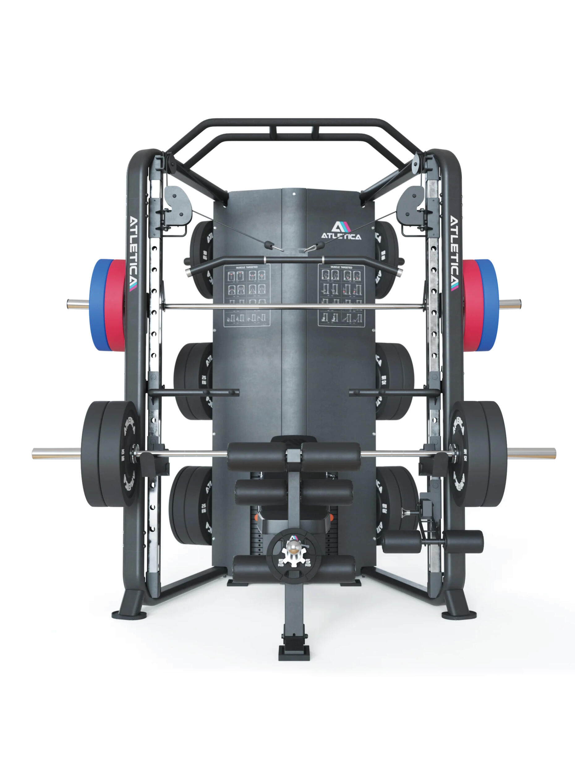 DarkStar | SET mit B2 LegMaster & 70kg Bumper Plates 4/7