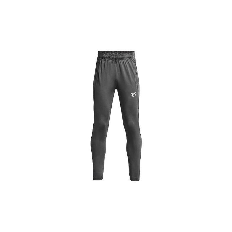 Pantalón de entrenamiento Under Armour, talle medio, largo, color iron grey 3/3
