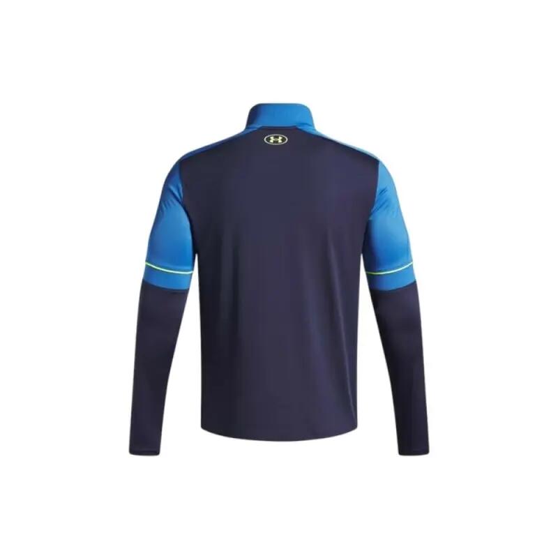 Sudadera azul Under Armour para hombre con cremallera frontal 2/2
