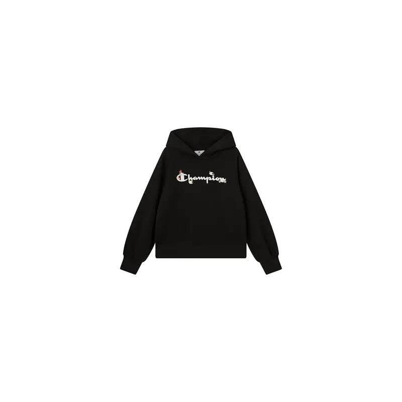 Sudadera - Casual - Niños - Manga larga, Cuello redondo - Negra 5/5
