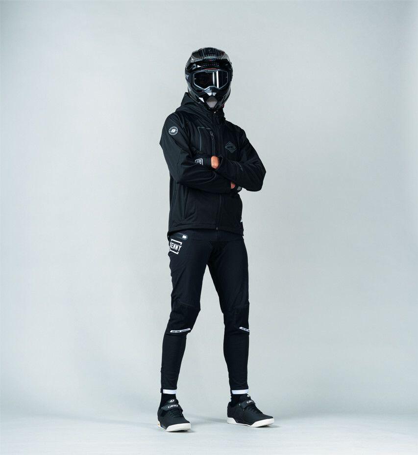 Giacca Softshell Tecnica Kenny MTB Nera 4/5