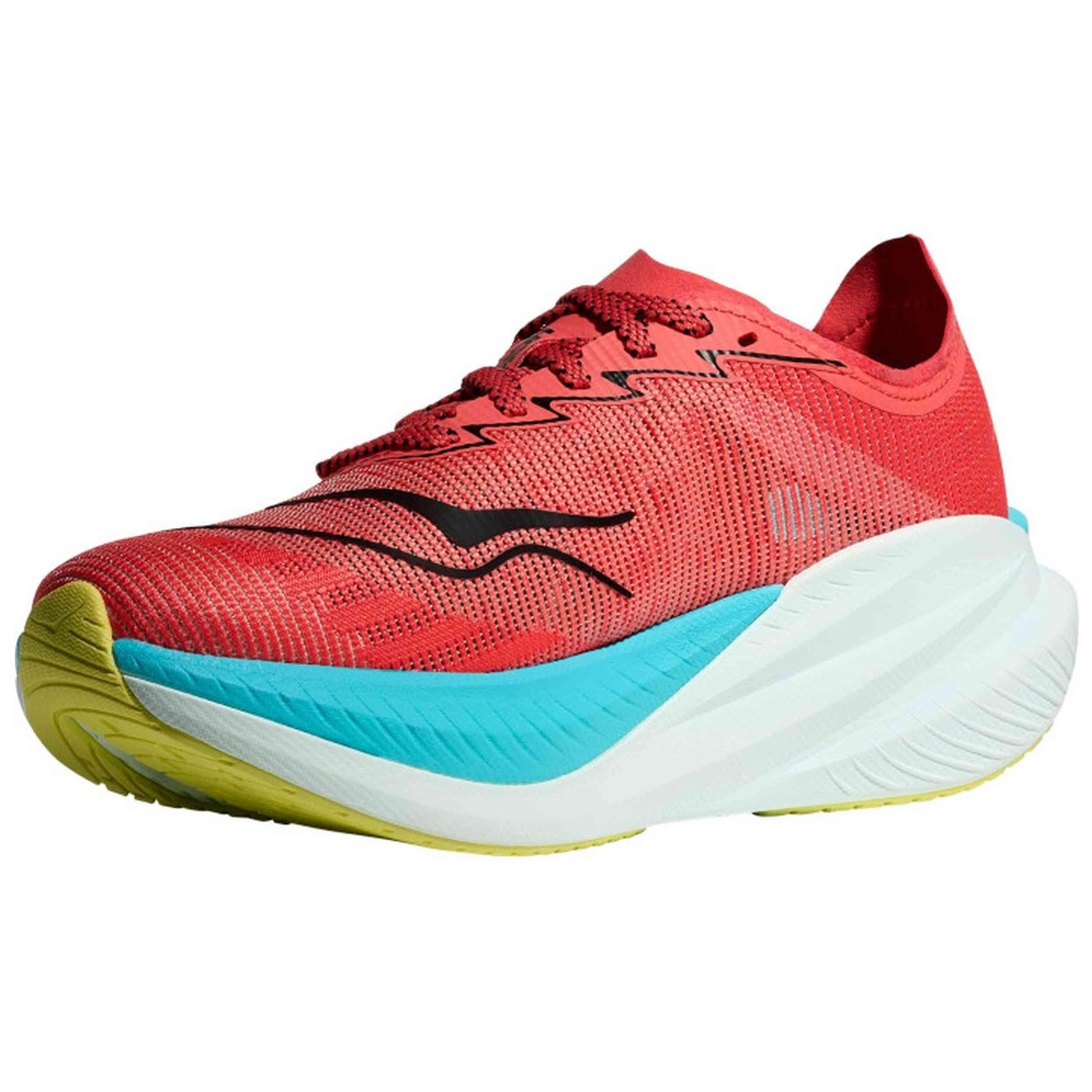 Hoka One One Mach X 2 Grapefruit Electric Coral — foto 3