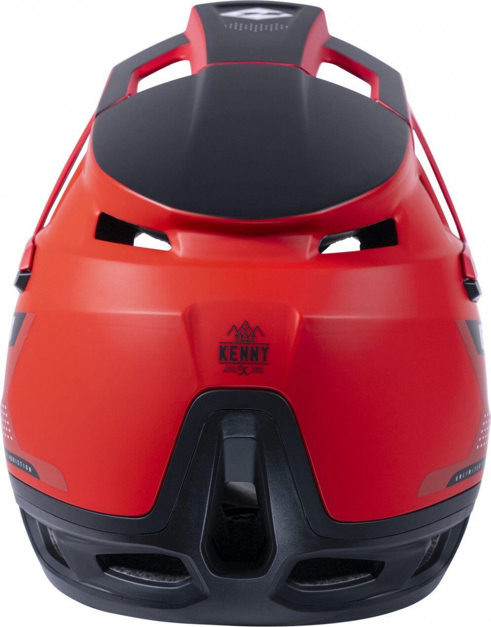 Kenny Full Face Helmet Split Red 3/4