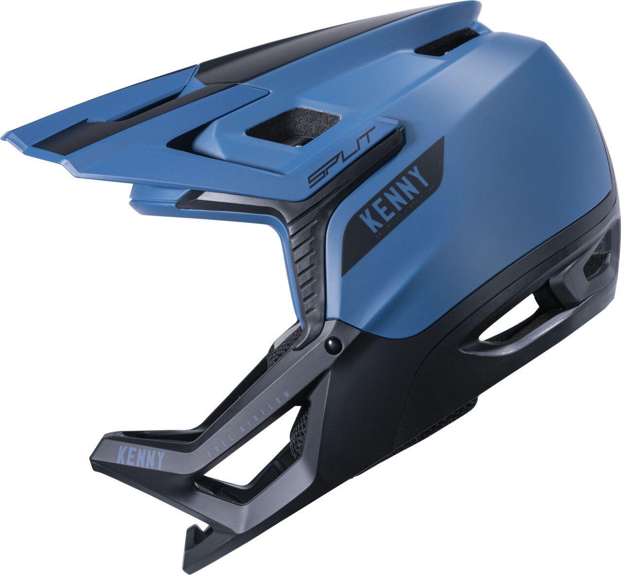 Casque Intégral Kenny Split Bleu/Noir 2/4