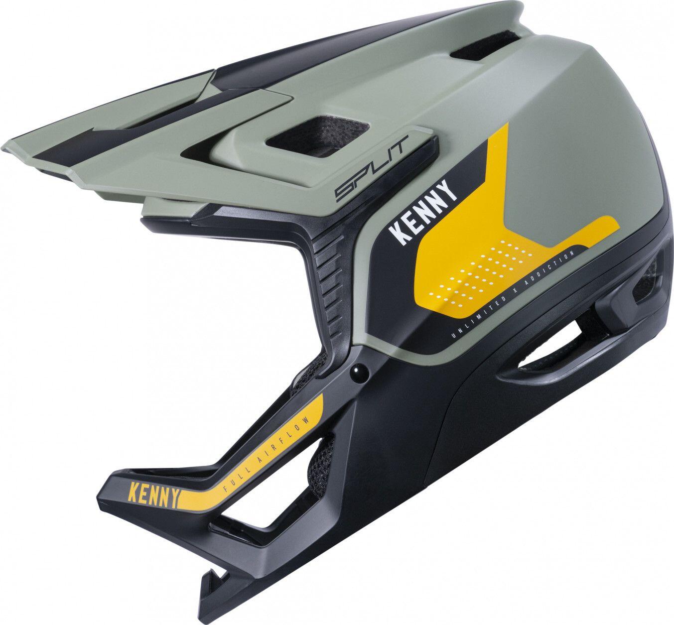 Casque Intégral Kenny Split Vert 2/7
