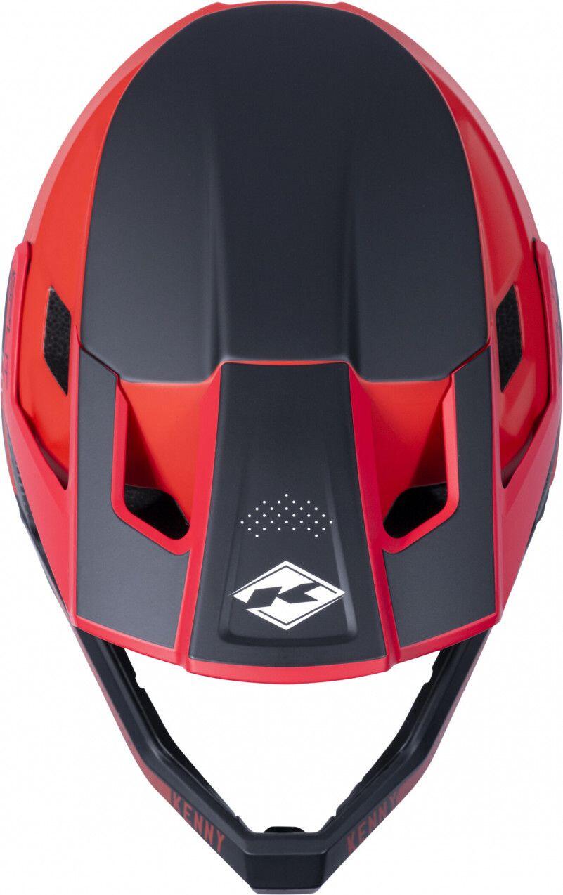 Kenny Full Face Helmet Split Red 4/4