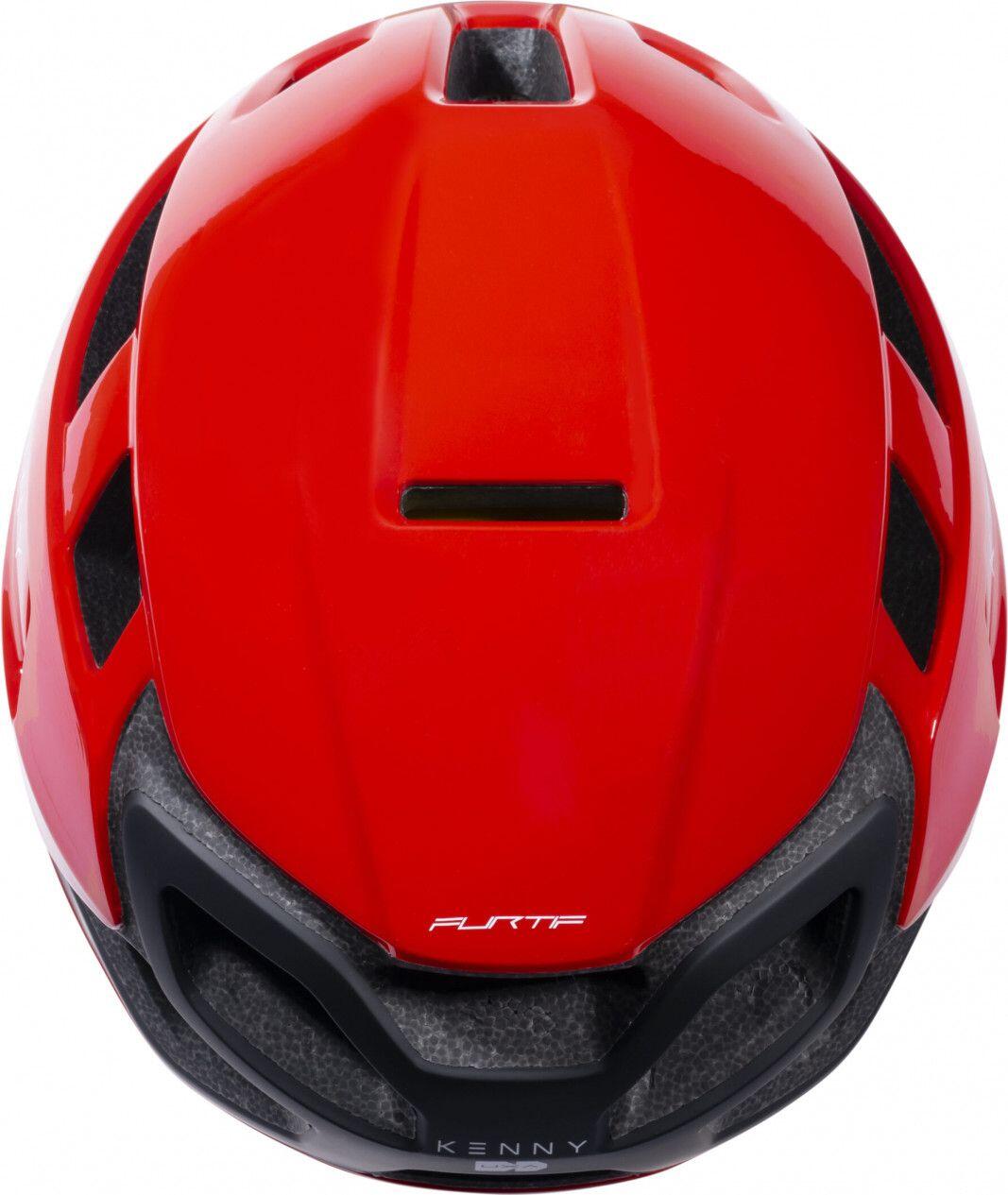 Casque Kenny Furtif Rouge 4/4