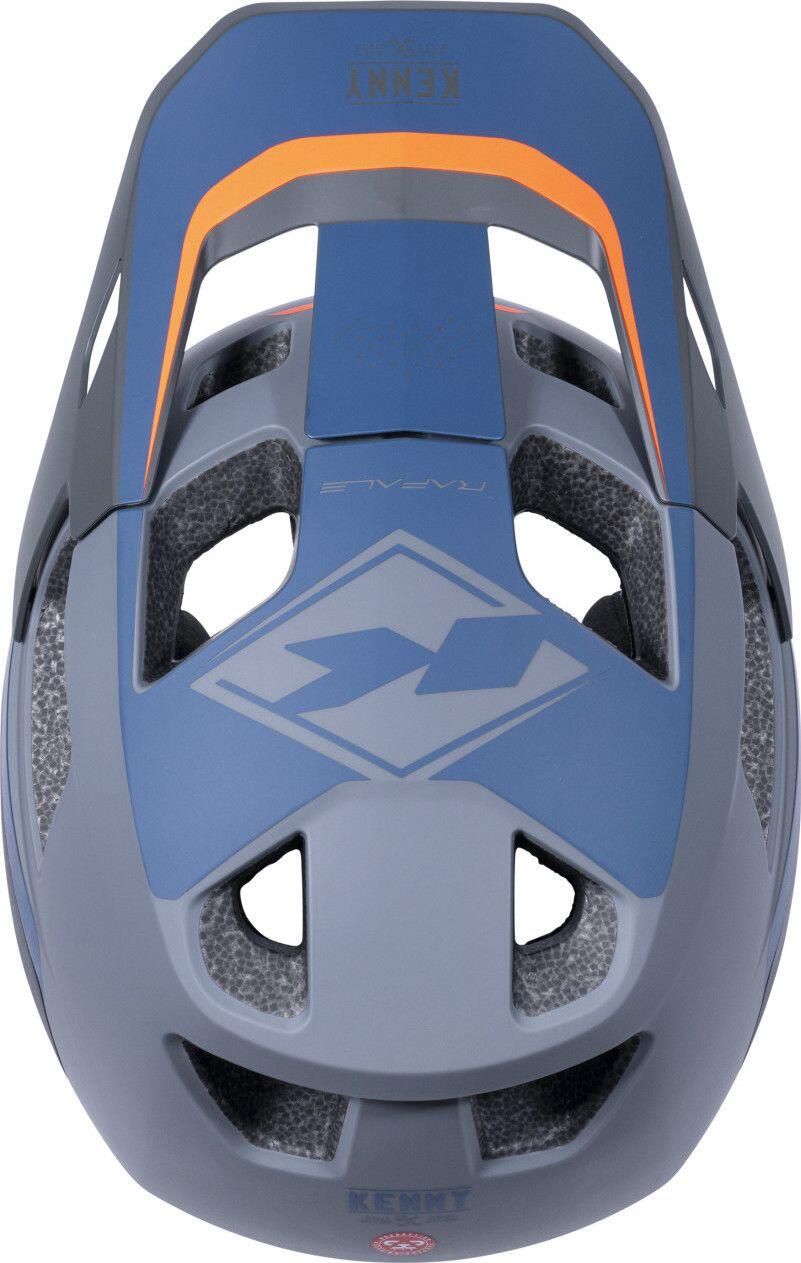 Casque Kenny Rafale Gris/Orange 4/4