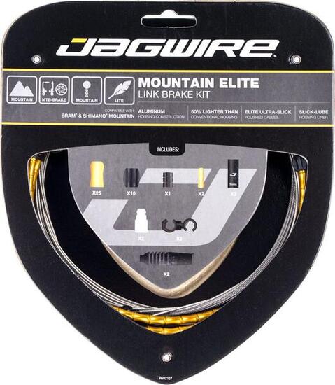 JAGWIRE Mountain Elite Link kit de frein - doré