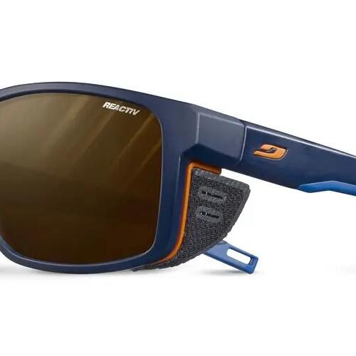 Julbo Shield Cameleon Sunglasses Blue - Orange