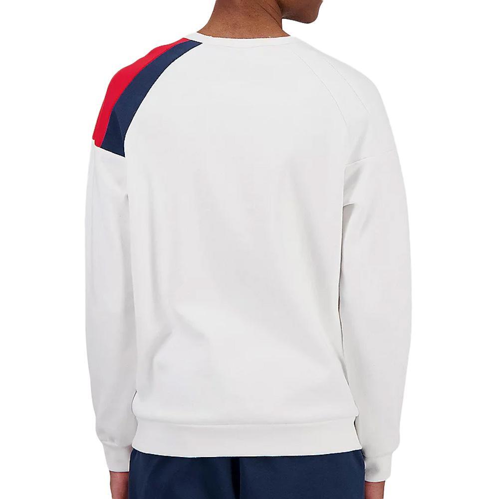 Sweat Blanc Homme Le Coq Sportif N°2 New Optical 2/6