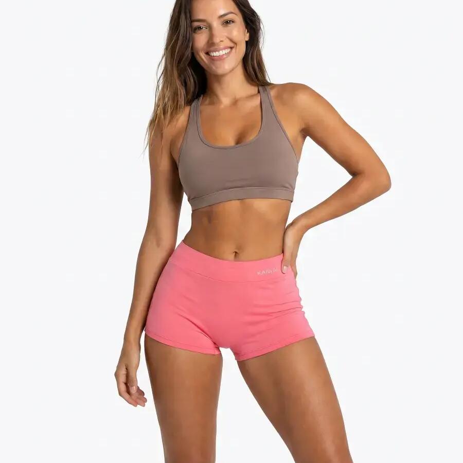 Dámske lycrové šortky Peach
