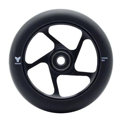 Freestyle Scooter Wielen Trigger 5 Spokes 30mm 120mm 88A Zwart Zwart x2