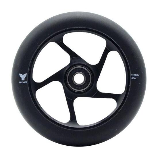 Freestyle Scooter Wielen Trigger 5 Spokes 30mm 120mm 88A Zwart Zwart x2