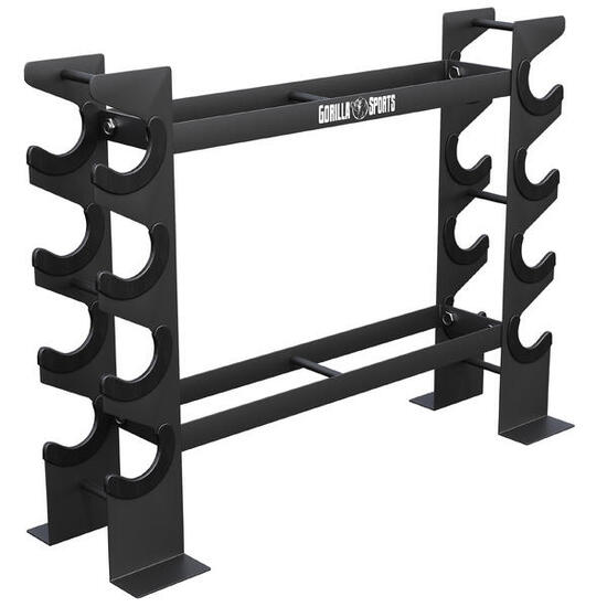 Support Poids Musculation - Multifonctionnel Rangement Poids, Kit Musculation