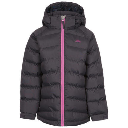2058 Trespass Amira - Veste matelassée femme 7/8 gris foncé